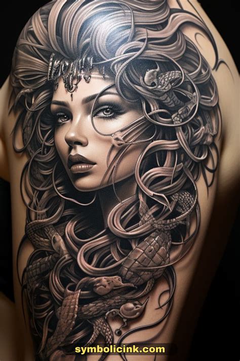 medusa tattoo designs female.